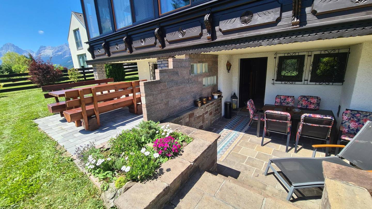 Ferienwohnung Zweitwohnsitz genehmigt mit Bergblick