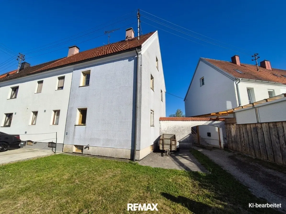 Corner terraced house with beautiful garden in Braunau/Laab