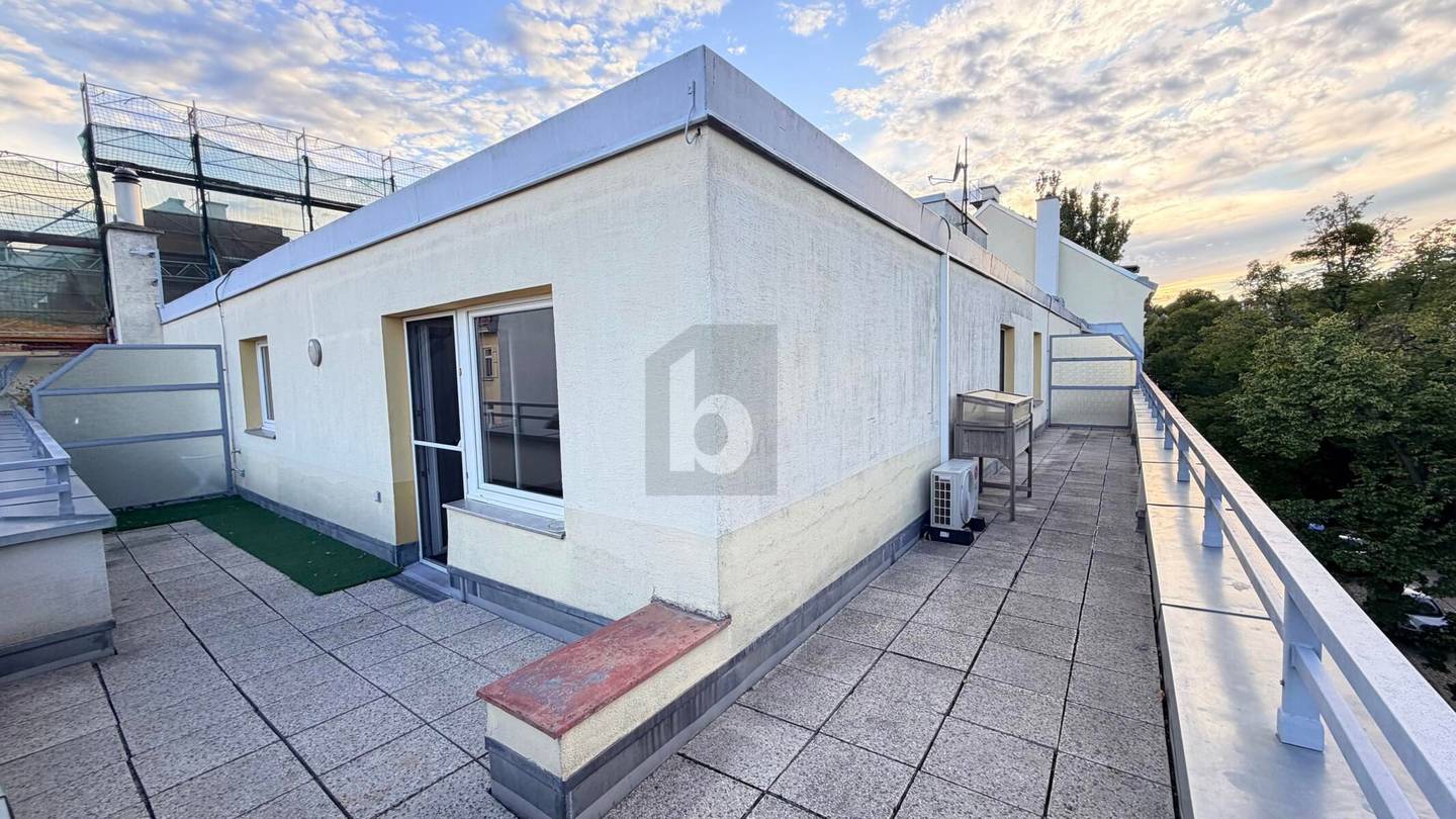 Lichtdurchflutete Dachgeschosswohnung mit großer Terrasse