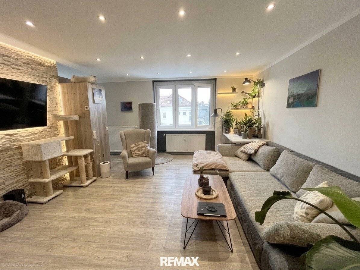 Anlageobjekt oder selbst einziehen und wohlfühlen! Moderne 2-Zimmer-Wohnung mit Balkon im Herzen von Mattersburg!