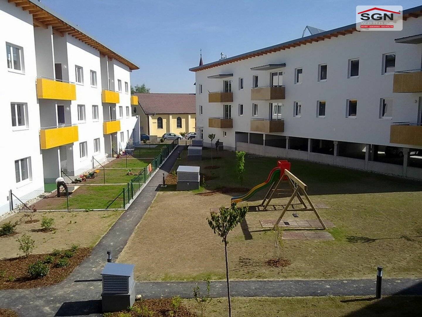 Subsidized 3-room apartment with balcony, underground parking space and rent-to-buy option