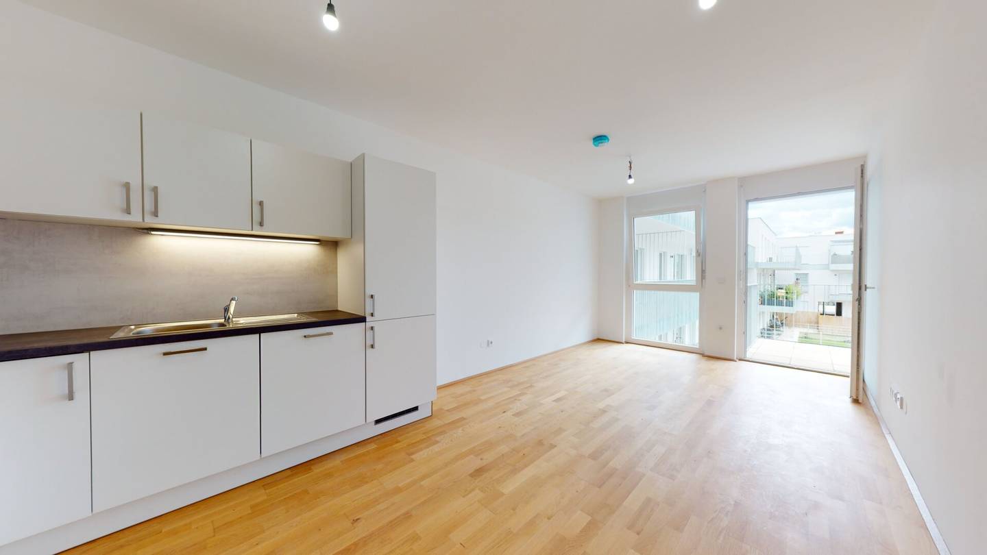 Modern 2-room apartment in the center of Leopoldsdorf