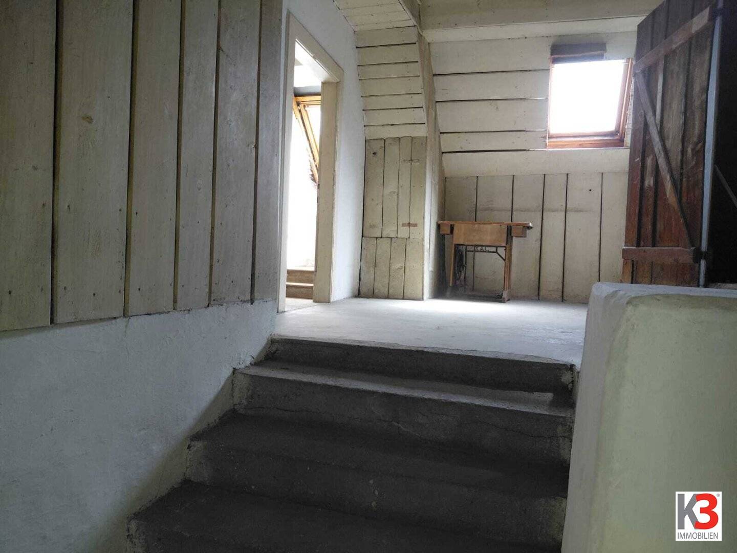 Rohdachboden ausbaufähig