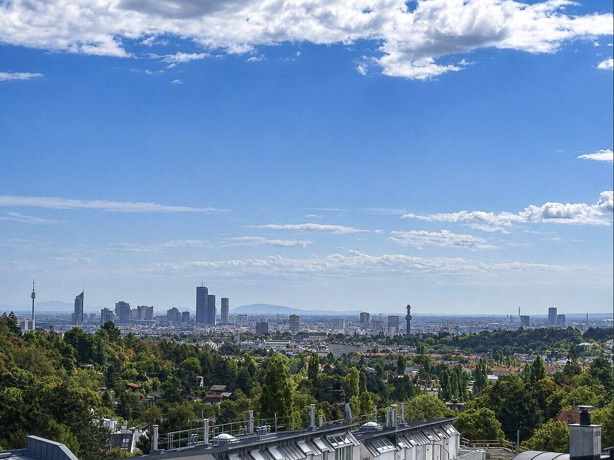 Über den Dächern Wiens | Maisonette mit 70 m² Terrassen &amp; 2 Stellplätzen in Döbling