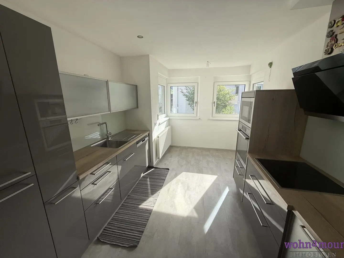 4-room apartment with private garden and terrace available immediately