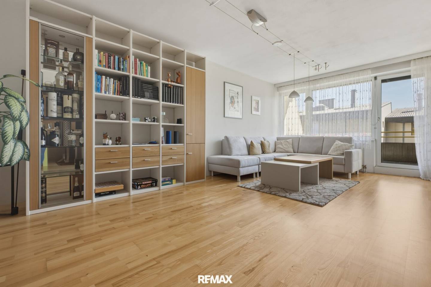 Dreamlike quiet 4-room apartment with loggia and garage in Urfahr