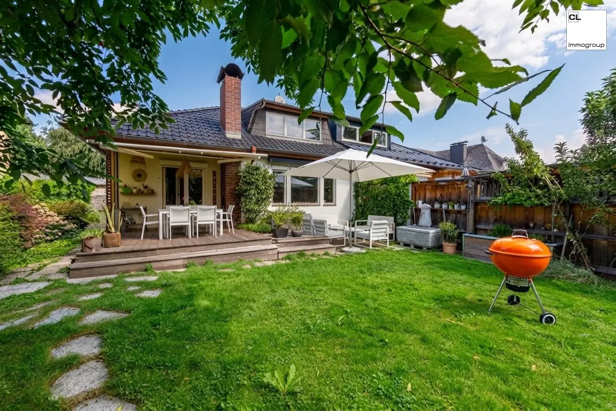 Stilvolle Doppelhaushälfte mit Garten-Idylle in Leopoldskron