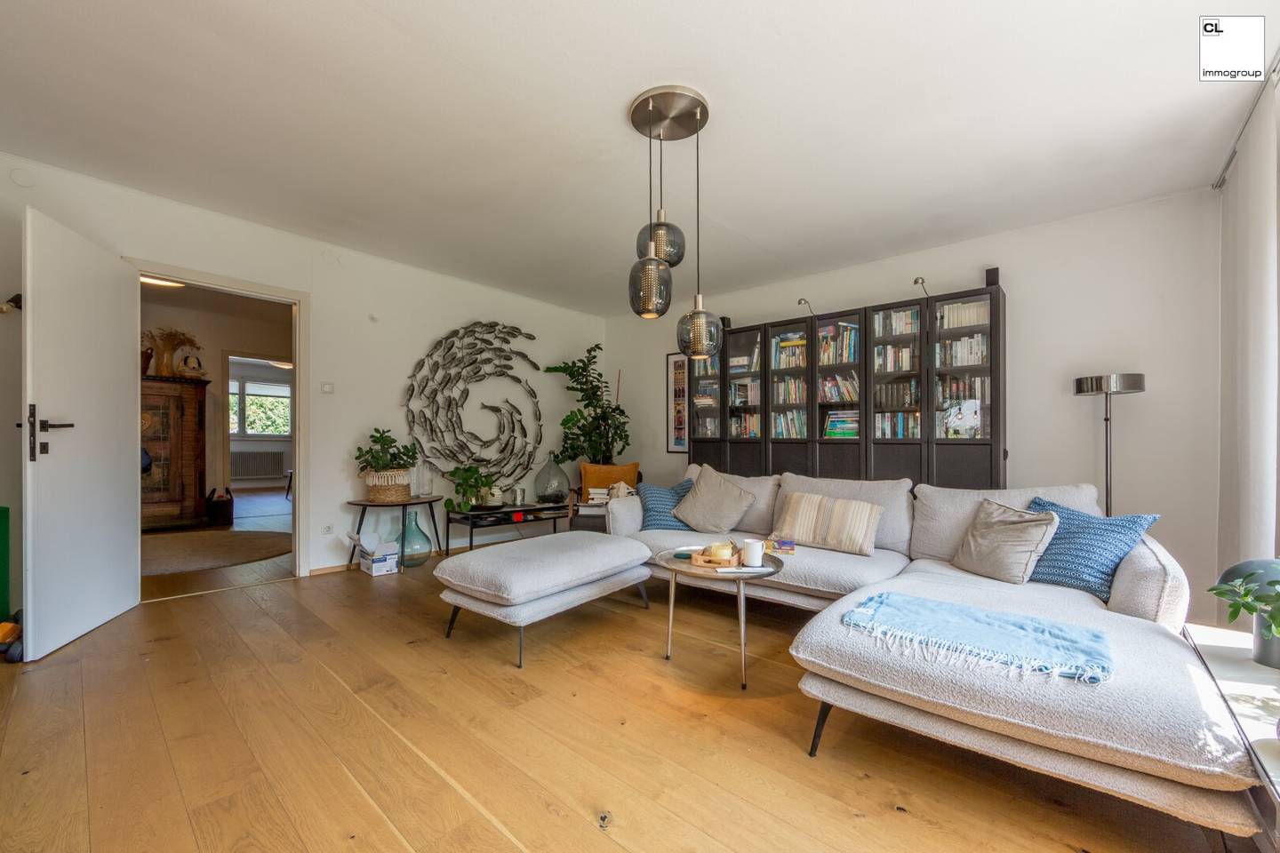 Stylish semi-detached house with garden idyll in Leopoldskron