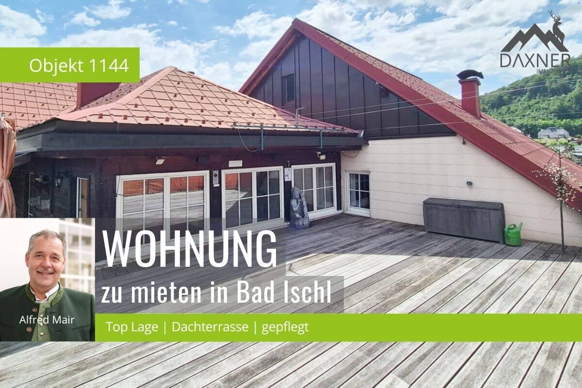 Attractive rental apartment in Bad Ischl – Living with quality of life