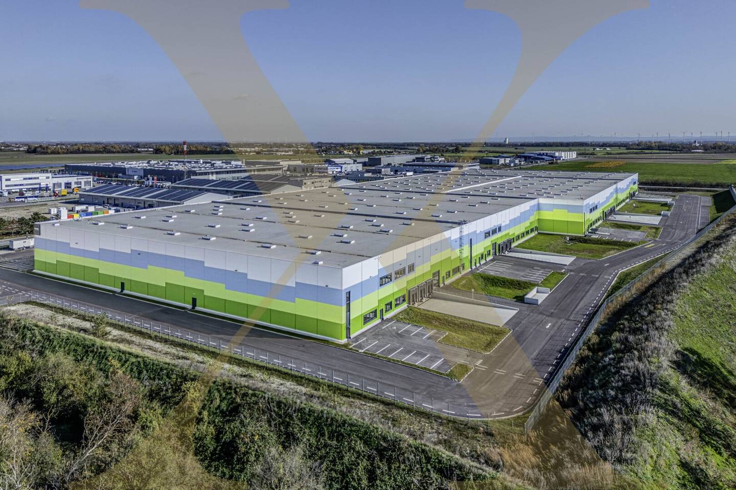 New build Warehouse and Production Spaces with Office Areas for Rent in Kottingbrunn