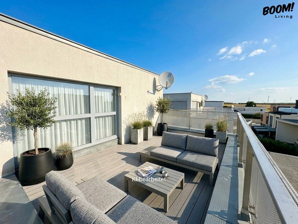 Exclusive living in Leopoldsdorf near Vienna Garden with pool preparation &amp; 2 terraces &amp; 4 parking spaces