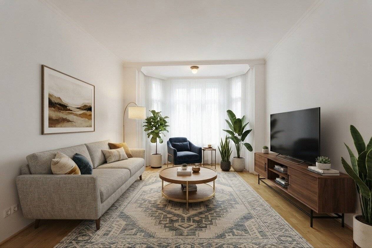 4-Zimmer-Familienwohnung im Fasanviertel: Schöner Altbau mit kleinem Balkon
