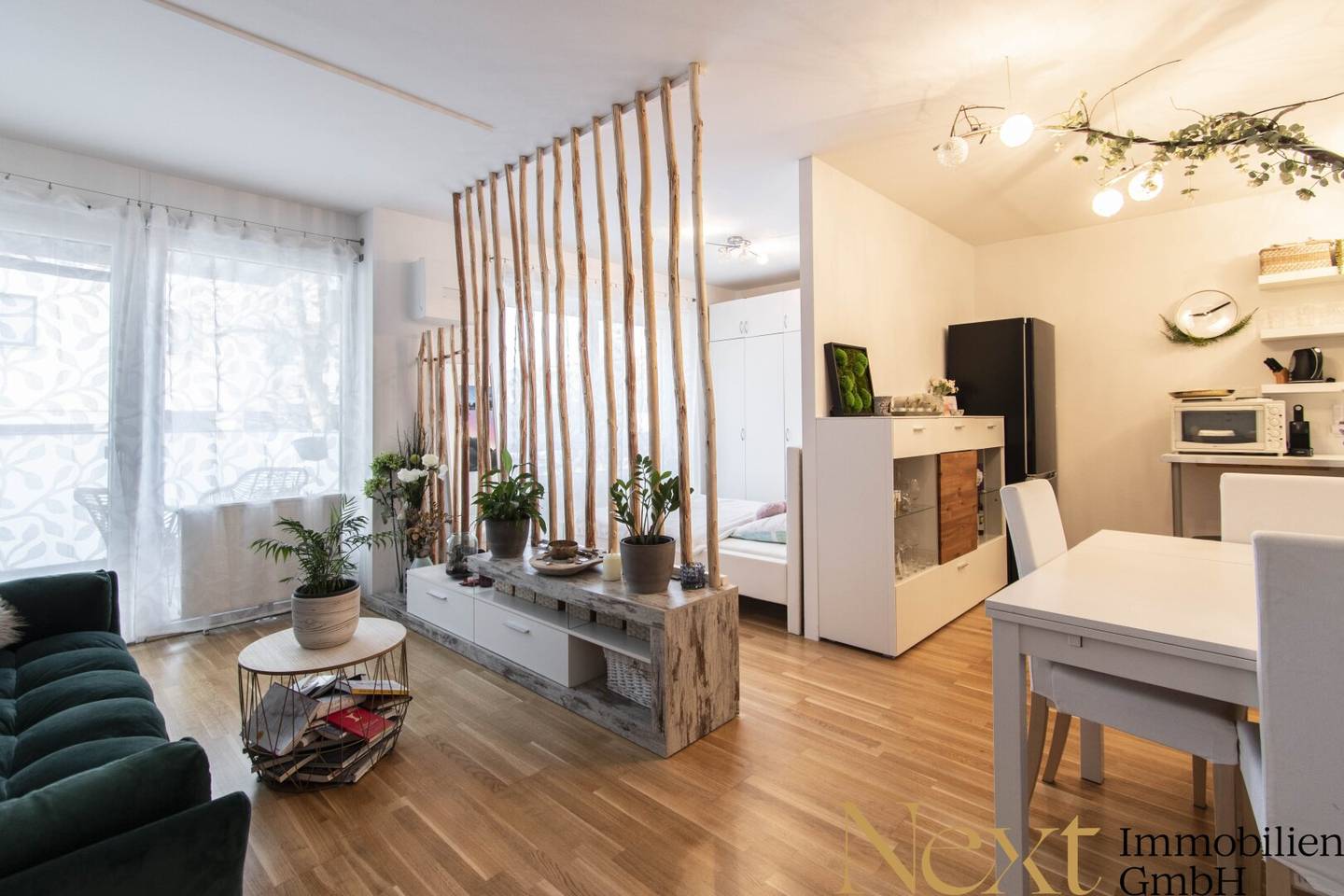 Modern single apartment with sunny balcony for rent in prime location of Leonding (Holzheim)