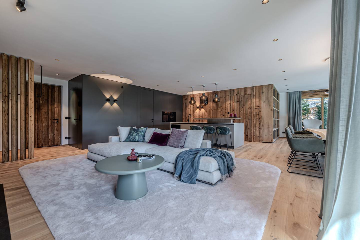 Ground floor apartment with terrace and sauna