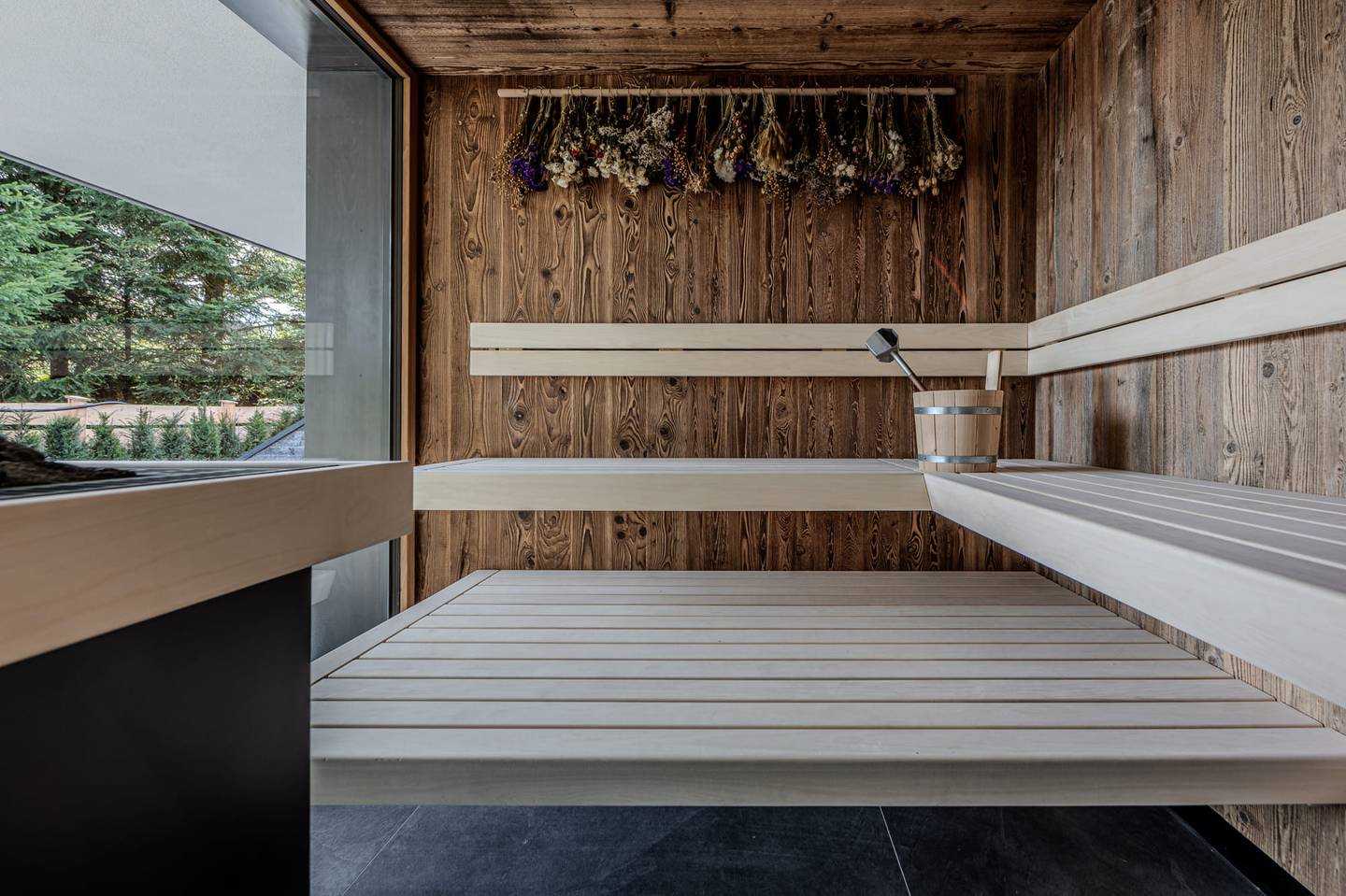 Maisonettewohnung with swimspa and sauna