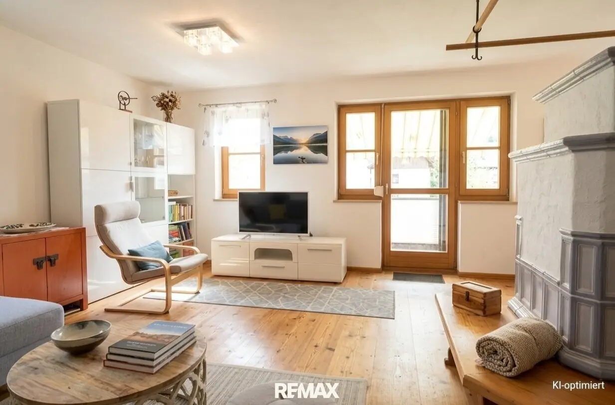 Sunny 4-room apartment with south-facing balcony in Faistenau