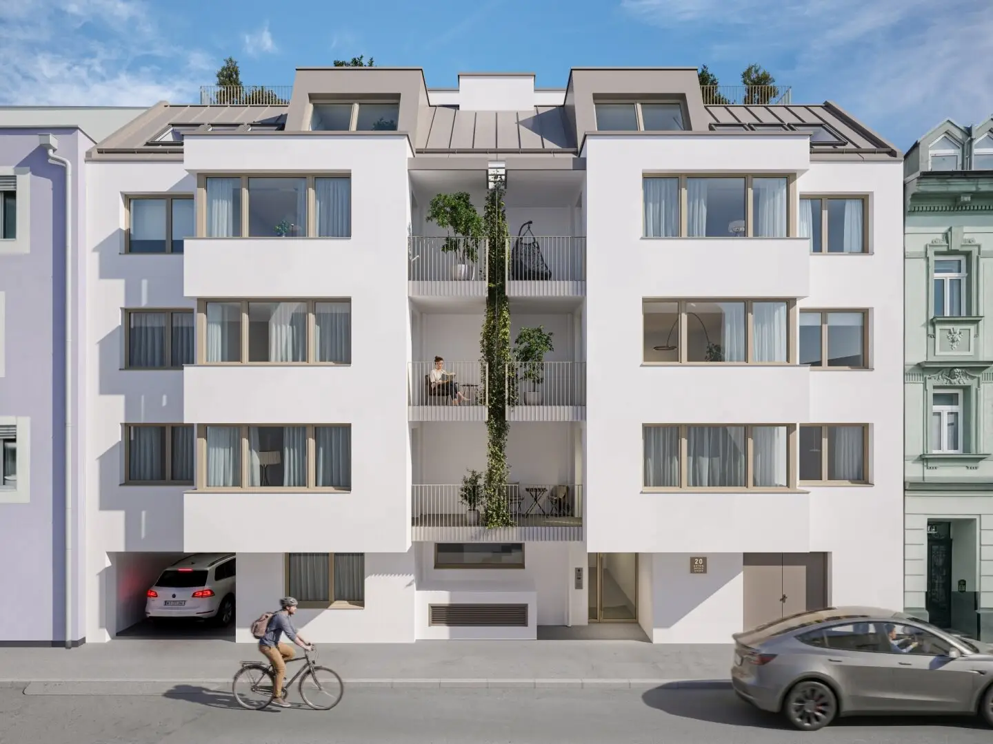 BOSCH20 – stylish 2-room apartment with balcony