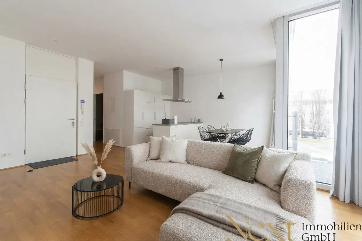 Lichtdurchflutete 2-Zimmer-Loftwohnung mit hochwertiger Einbauküche in der Linzer Innenstadt zu vermieten!