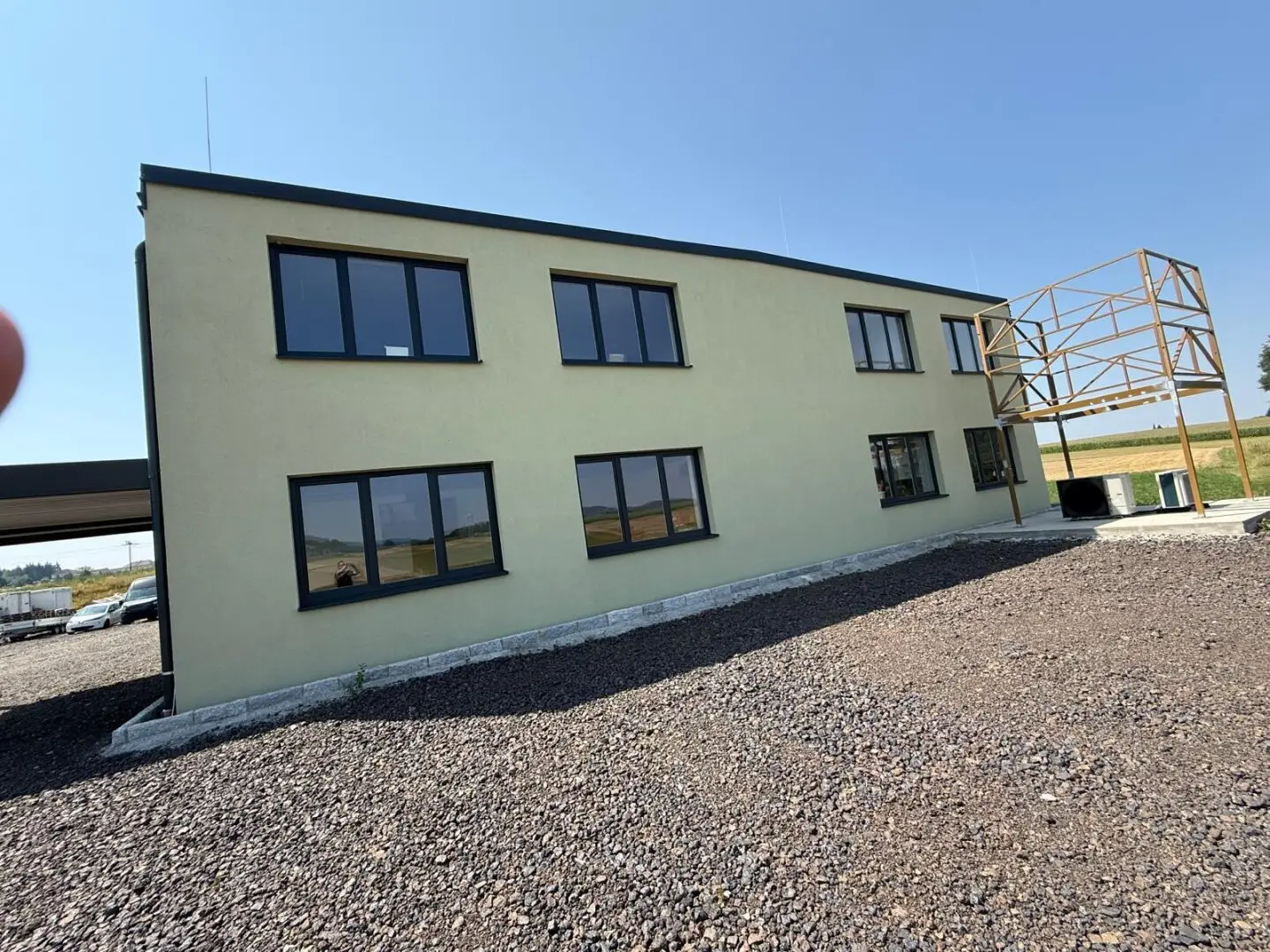 Newly built storage and production property (Year of construction 2025) - 16.5% yield was achieved in the previous lease