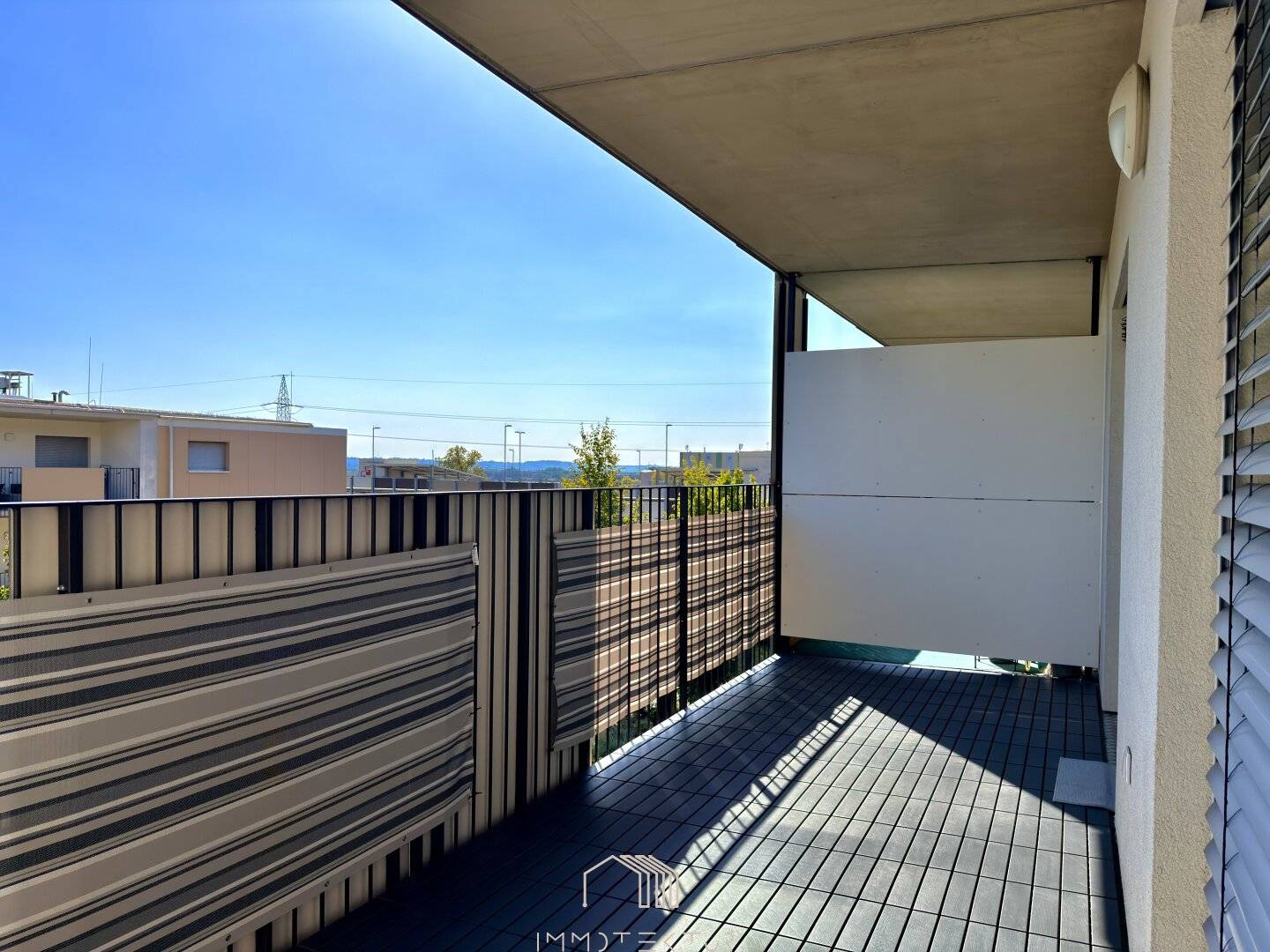 City-close living, relaxed life: 2-room apartment with covered balcony in Graz