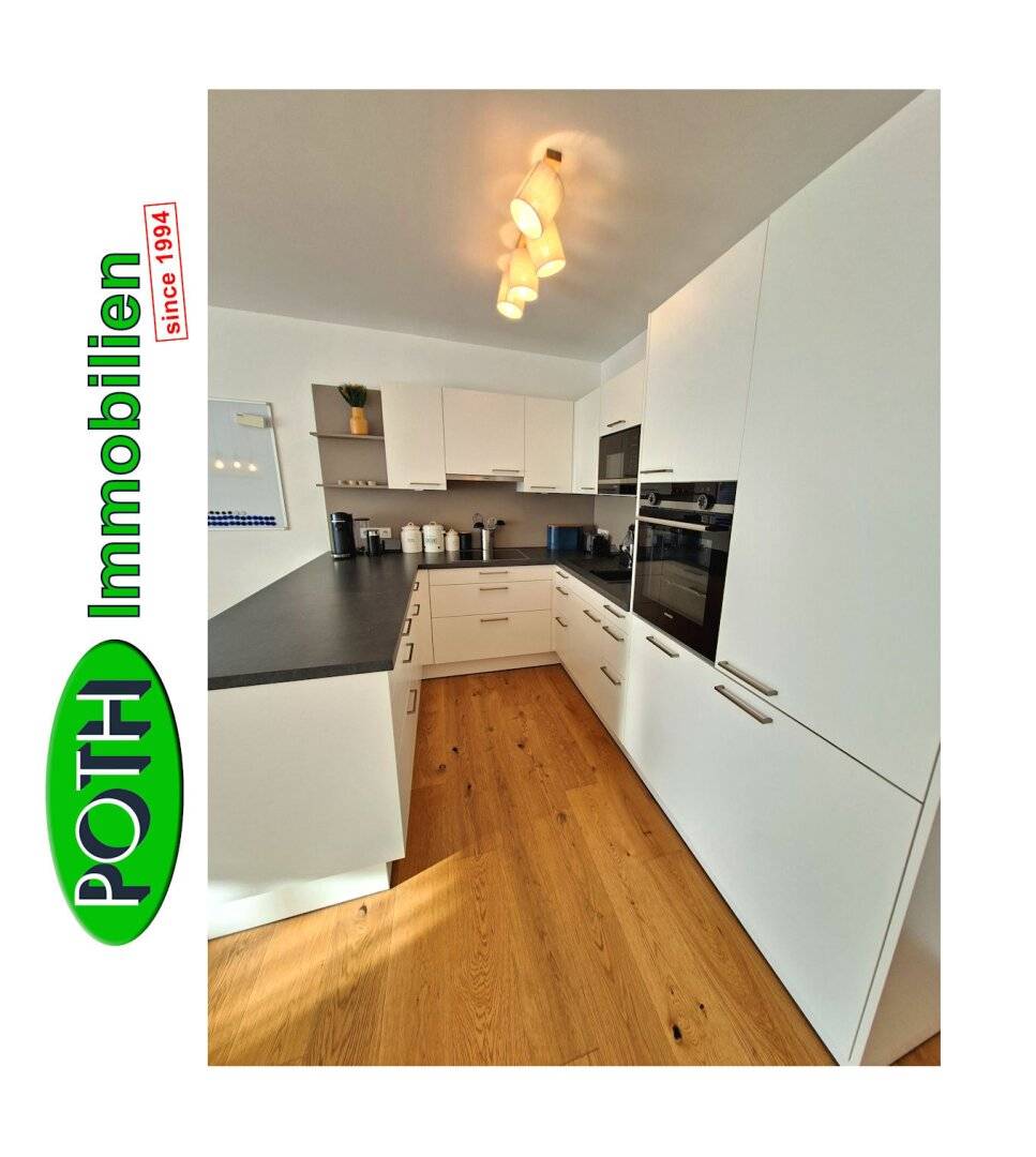 quietly located, 2 room new build apartment with terrace and loggia near Kagraner Platz