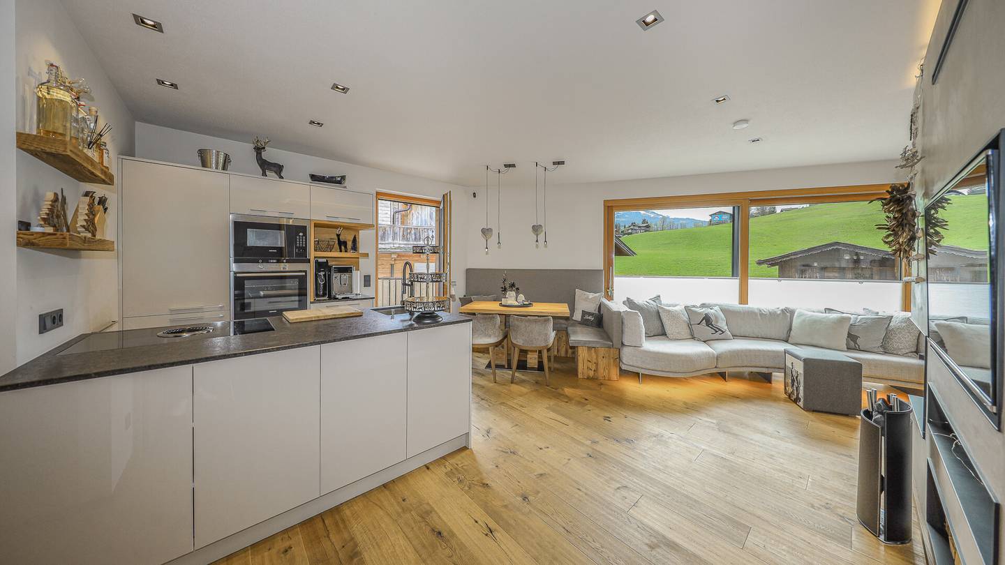 Erdgeschosswohnung ski in ski out with luxury fittings