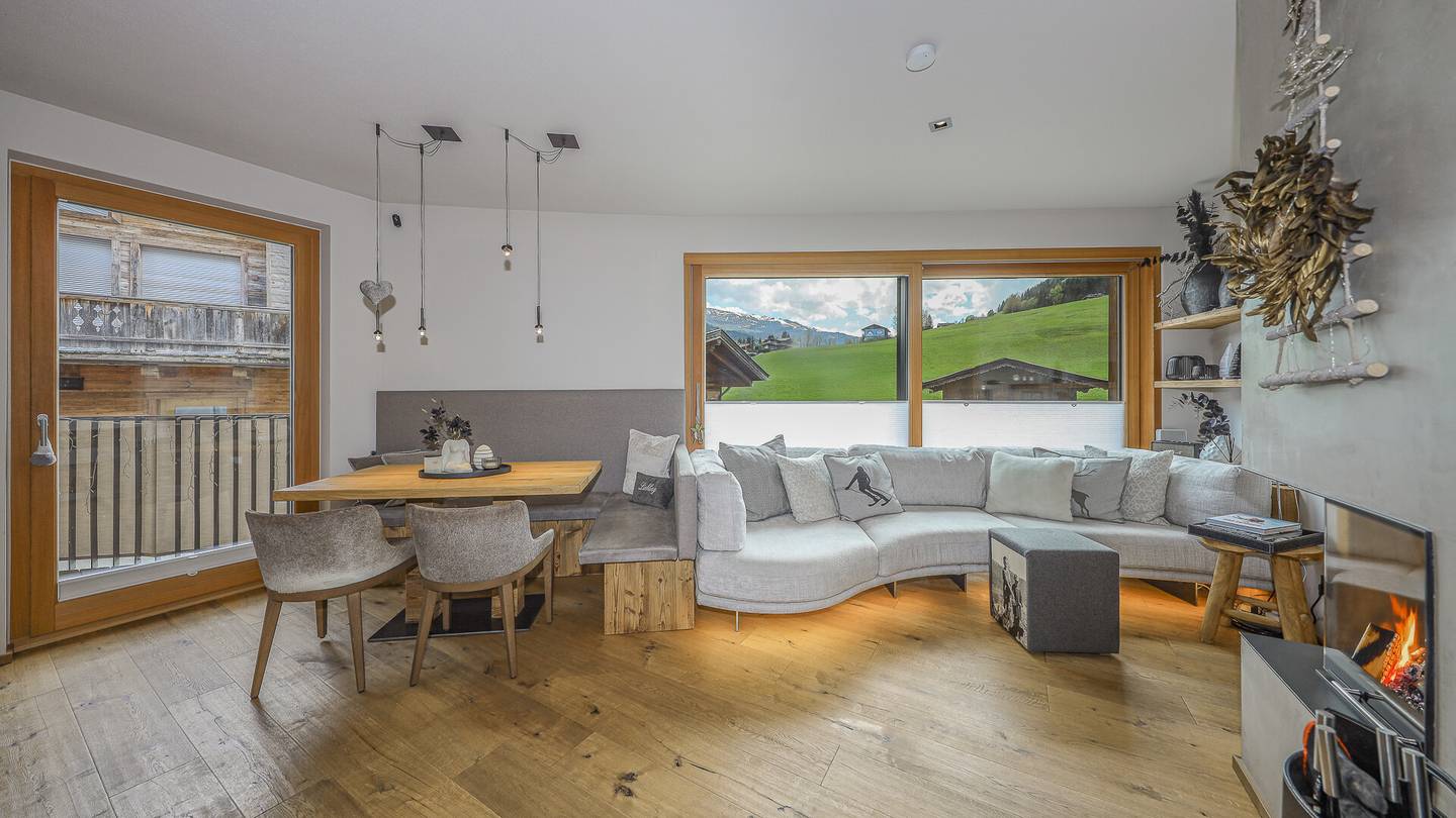 Erdgeschosswohnung ski in ski out with luxury fittings