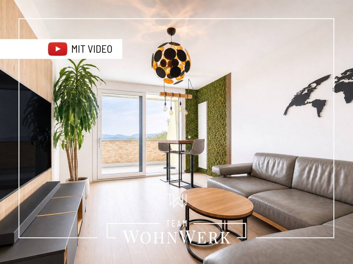 Weitblick über Graz | Wunderschön sanierte 3-Zimmer-Wohnung mit uneinsichtigem Balkon