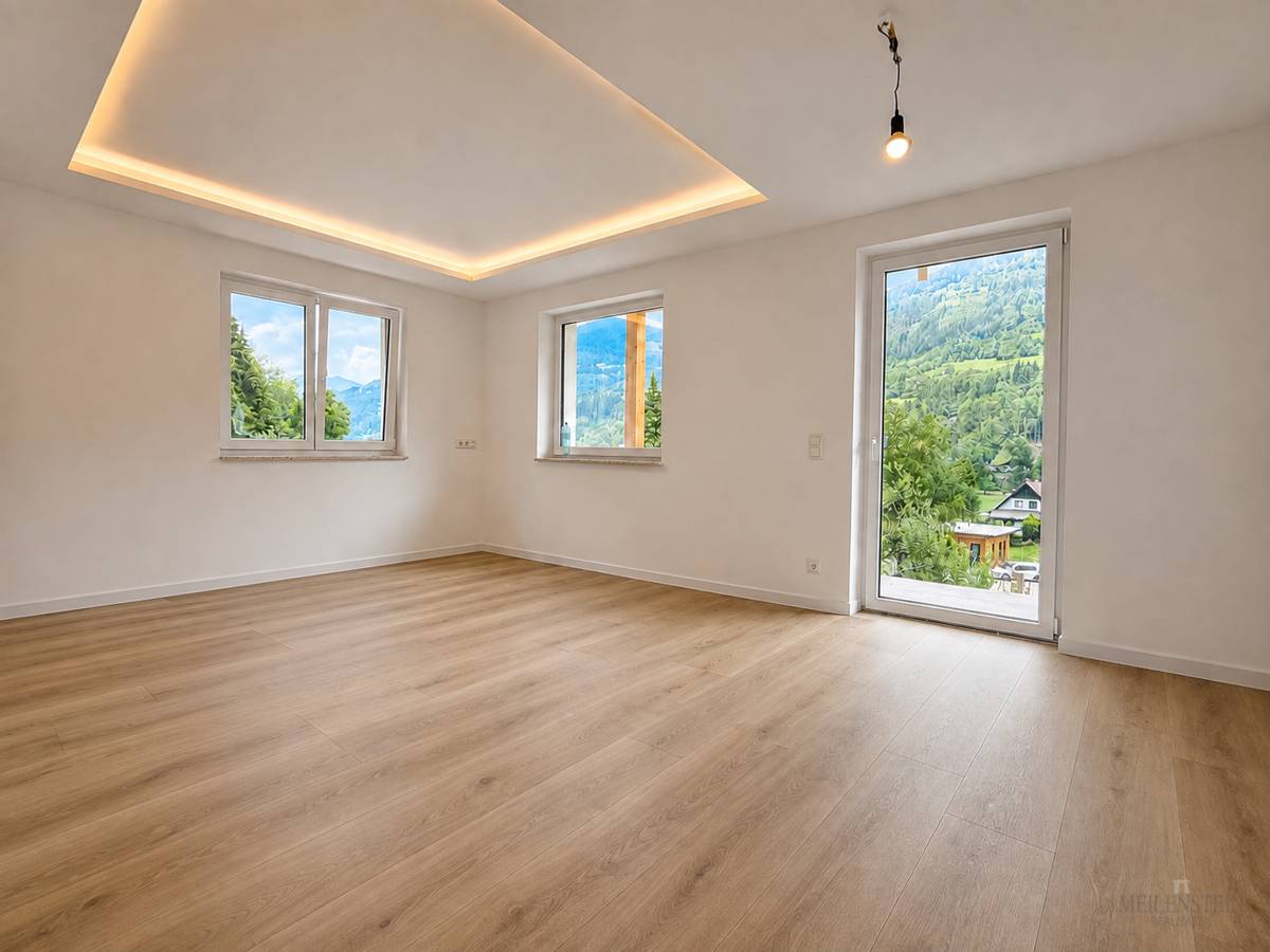 Terrace retreat and newly renovated Erdgeschosswohnung with mountain view