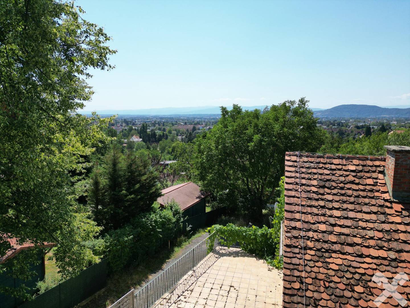 Ausblick über Graz