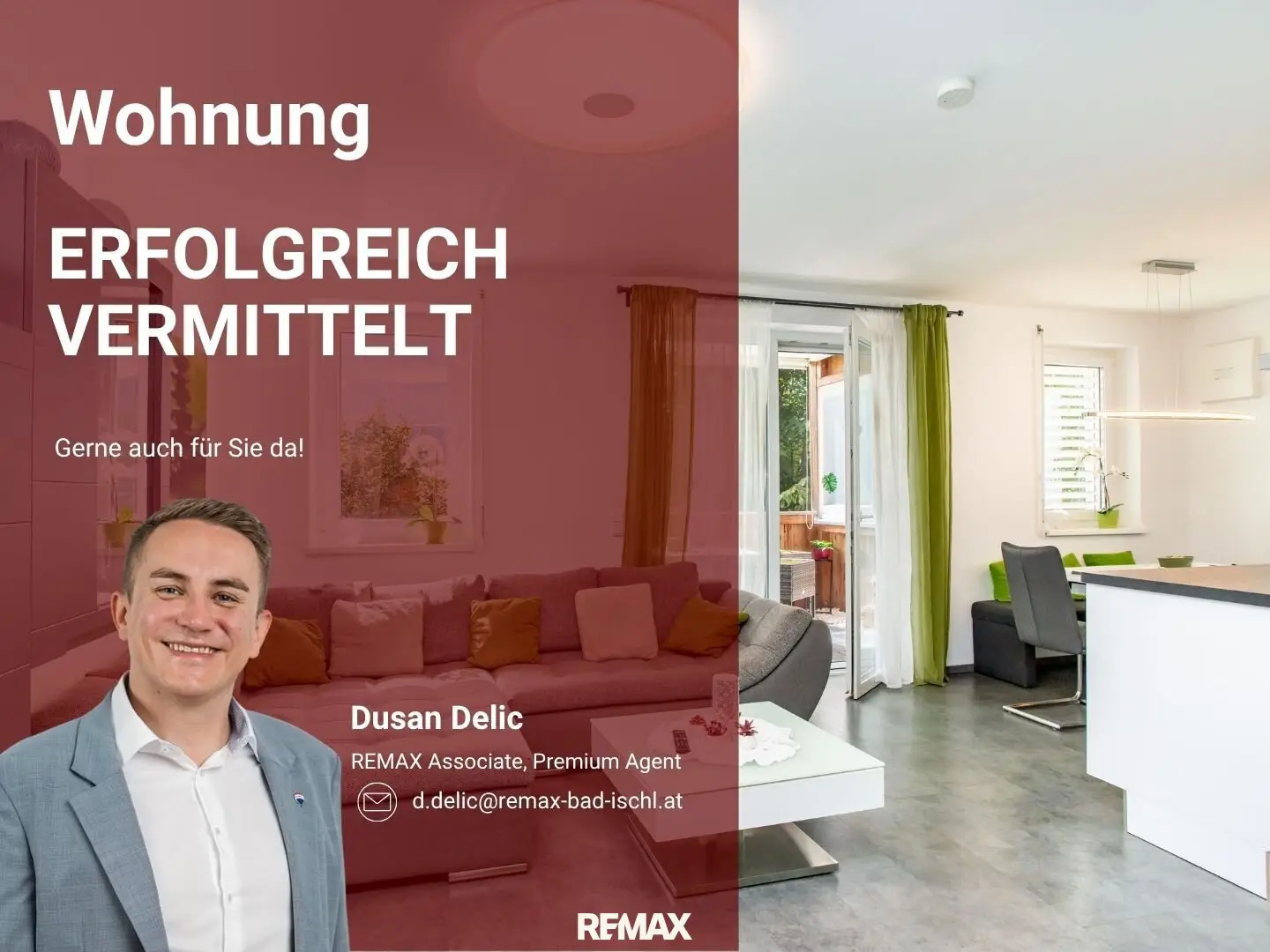 Plenty of space for family life – 4-room apartment in a sunny location of Bad Goisern