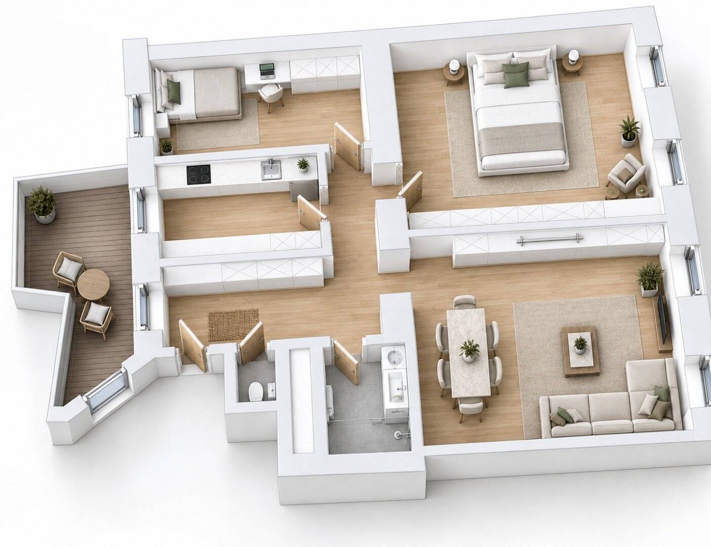 Prime Location/First Occupancy/Construction Start - Beautiful 4-room Period Apartment (Top 20) plus 9.00 m² Balcony