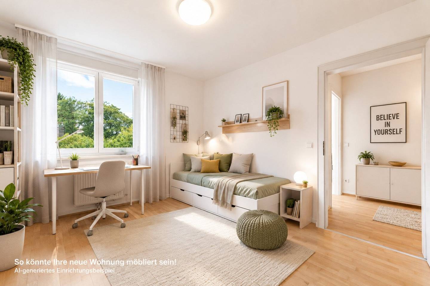 Spacious 4-room apartment with garage in 1170 Vienna, well maintained and sunny