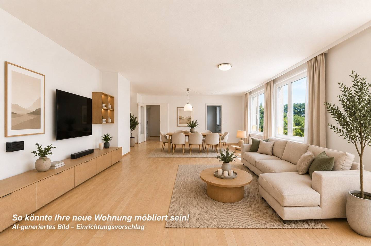 Spacious 4-room apartment with garage in 1170 Vienna, well maintained and sunny