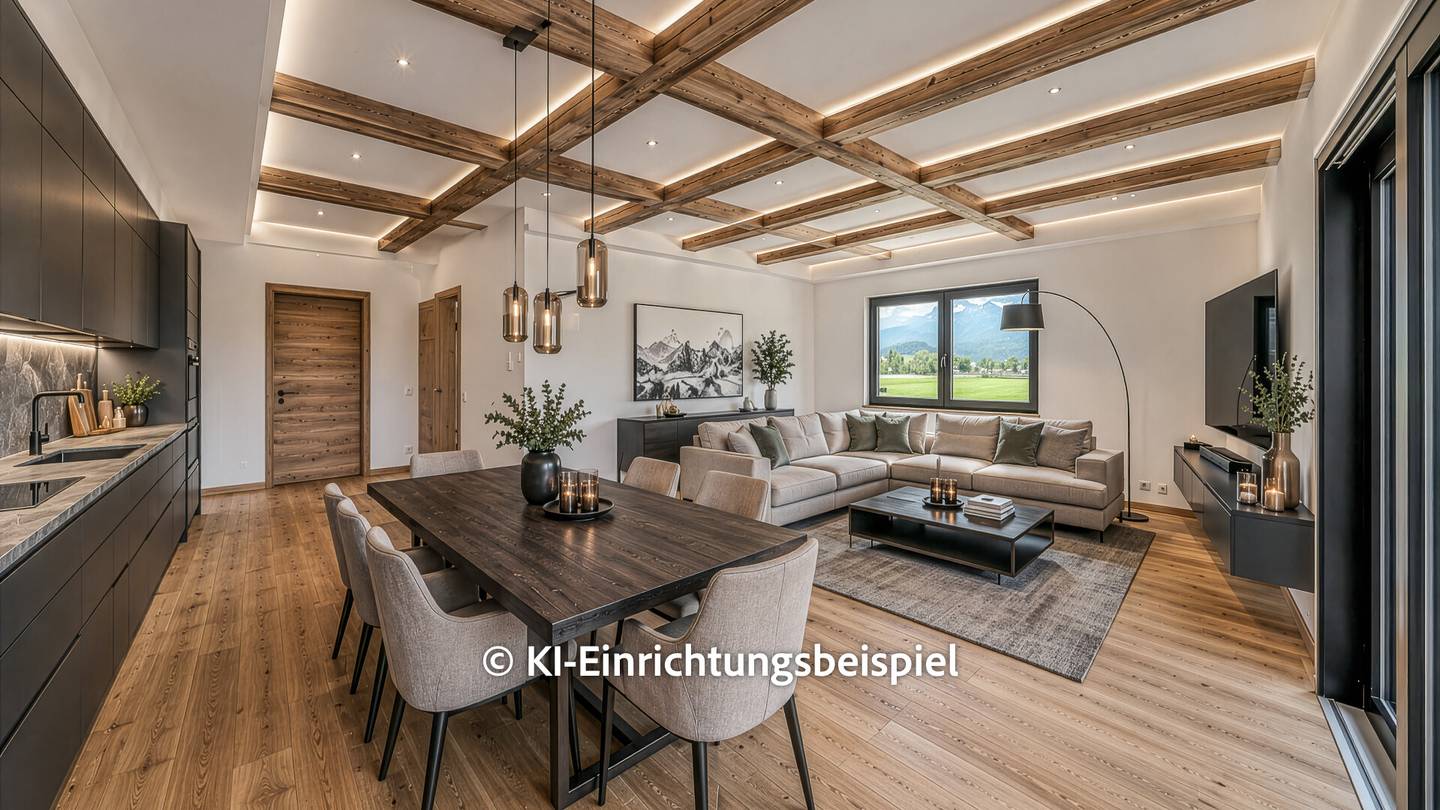 Lichtdurchflutete Wohnung mit panoramic view und Tiefgarage
