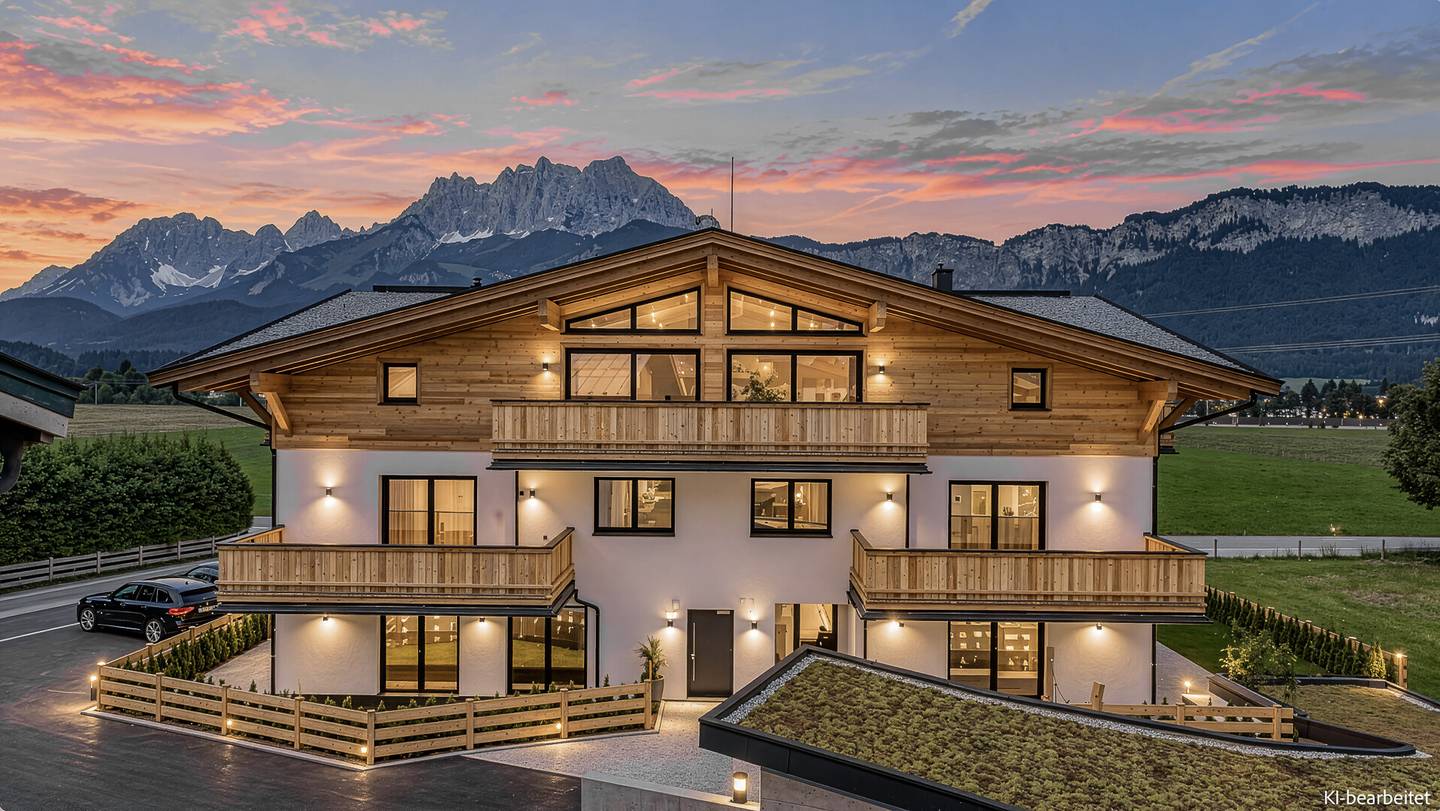 Bright Wohnung with panoramic mountain view and terrace