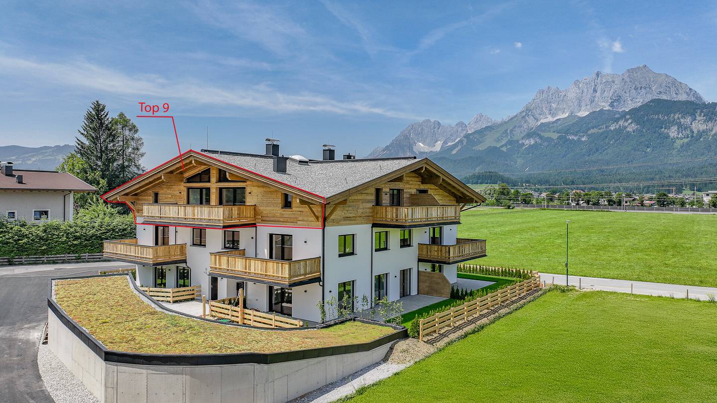 Lichtdurchflutetes Penthouse mit Kitzbüheler Horn Blick