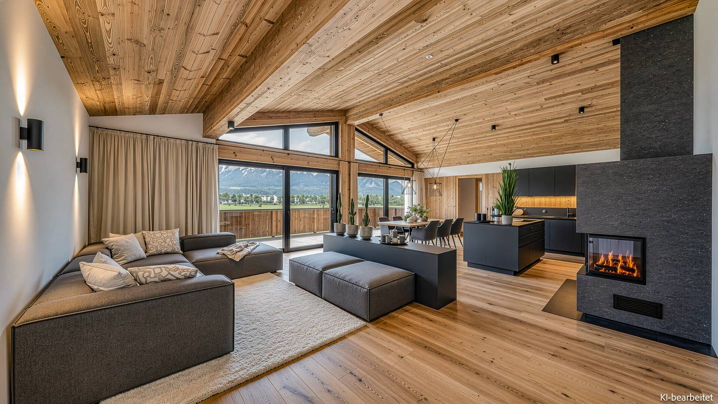 Penthouse with panoramic view of the Wilder Kaiser
