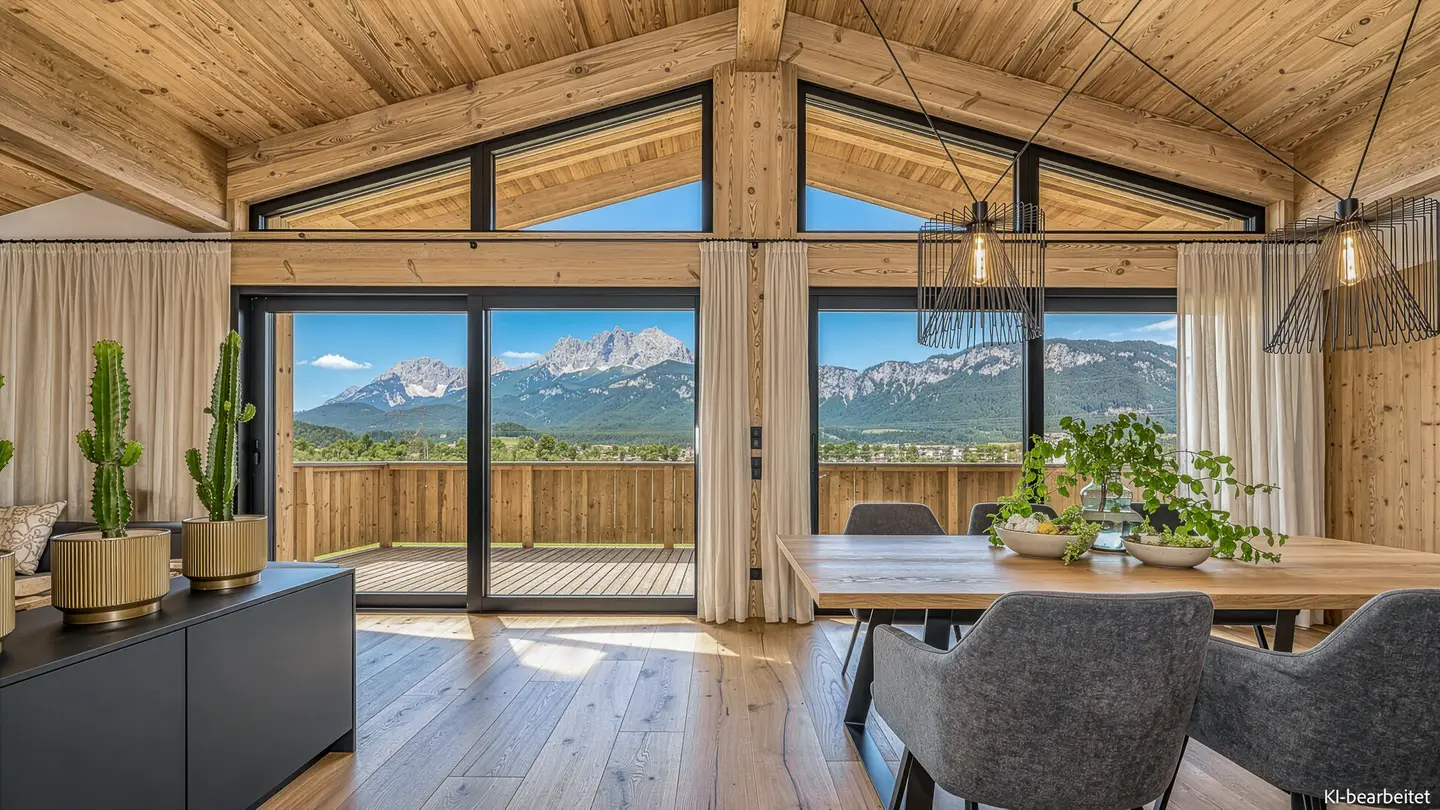 Penthouse mit Panoramablick auf den Wilden Kaiser