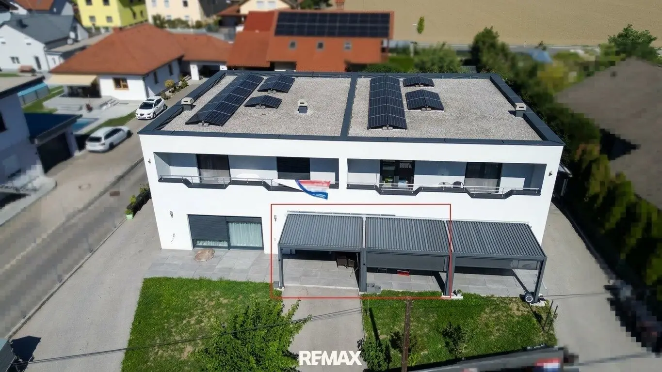 Charming 3-room apartment with garden and parking space in Ennsdorf – 299.000 €