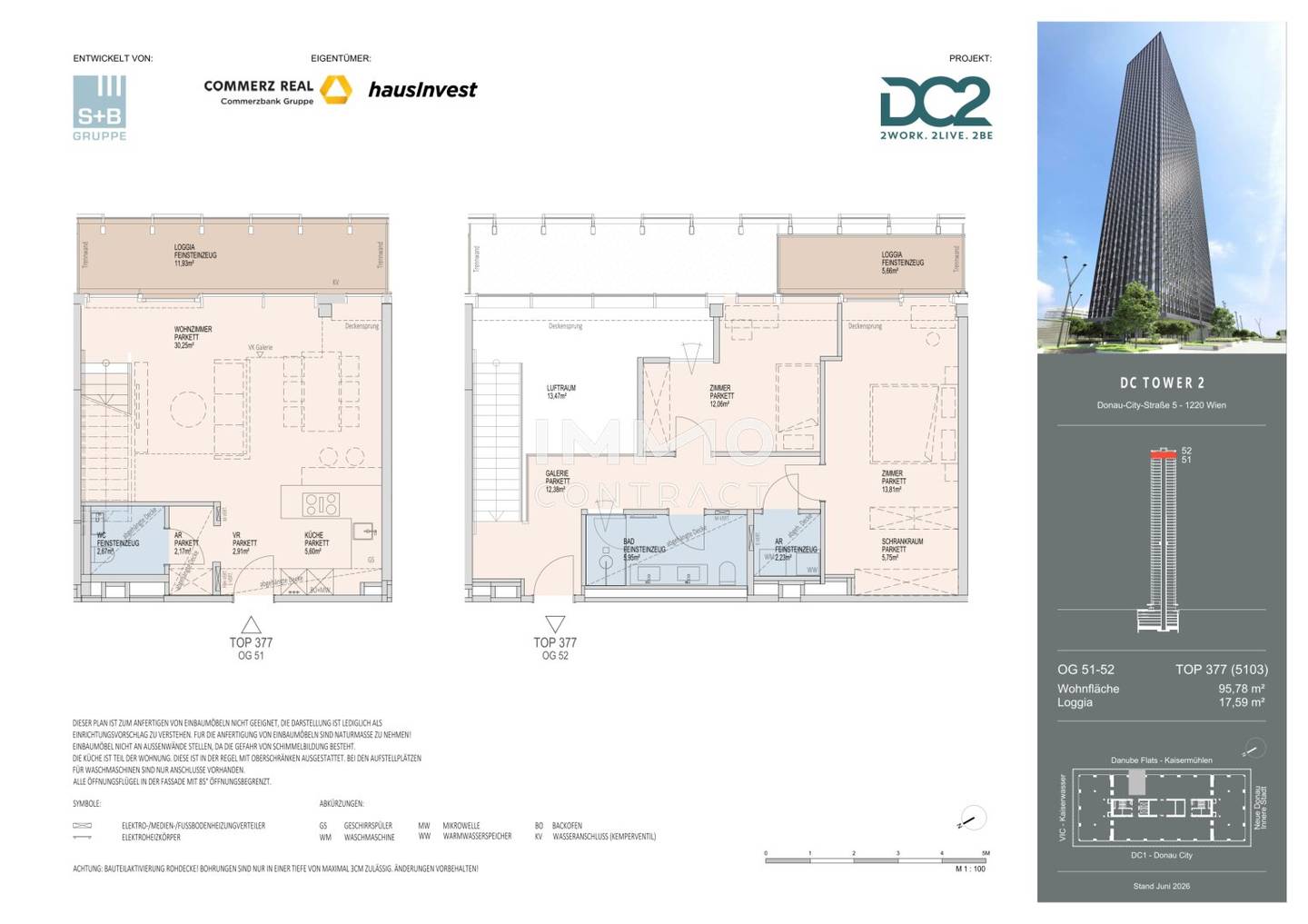 THE SKYHOUSE: A Signature Duplex Above the DANUBE on Level 51