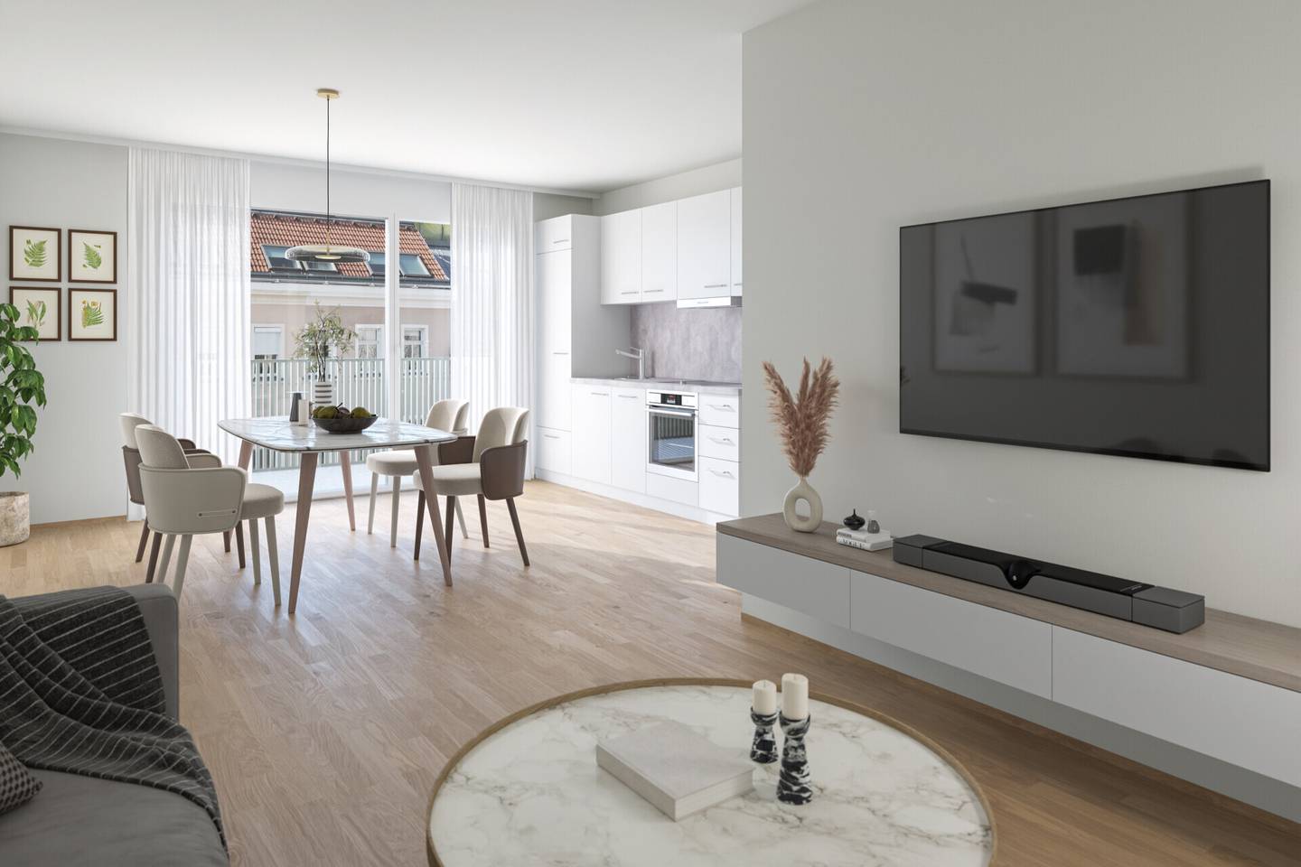 Helle Wohnung mit Balkon und Fußbodenheizung nahe Schönbrunn