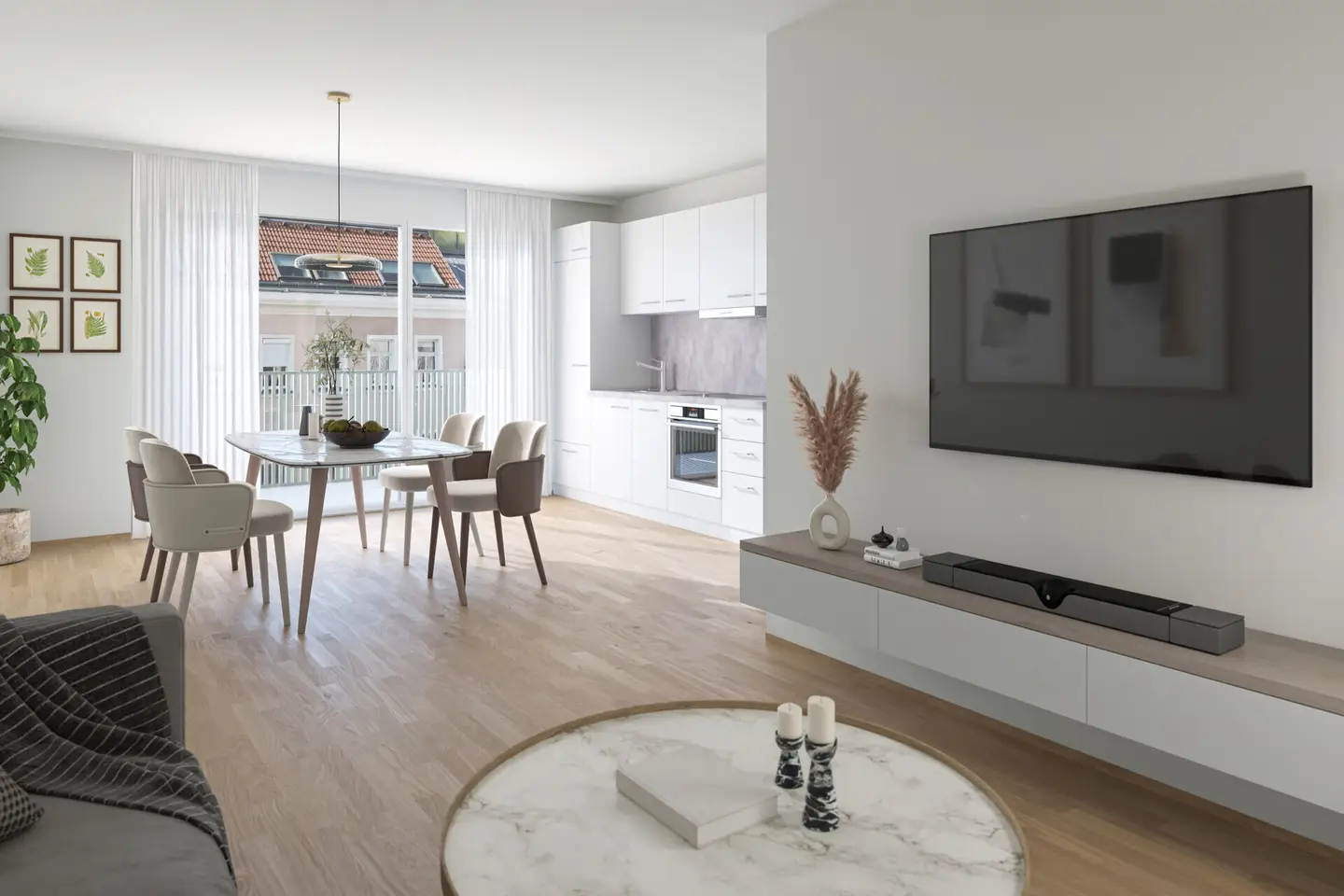 Bright apartment with balcony and underfloor heating near Schönbrunn