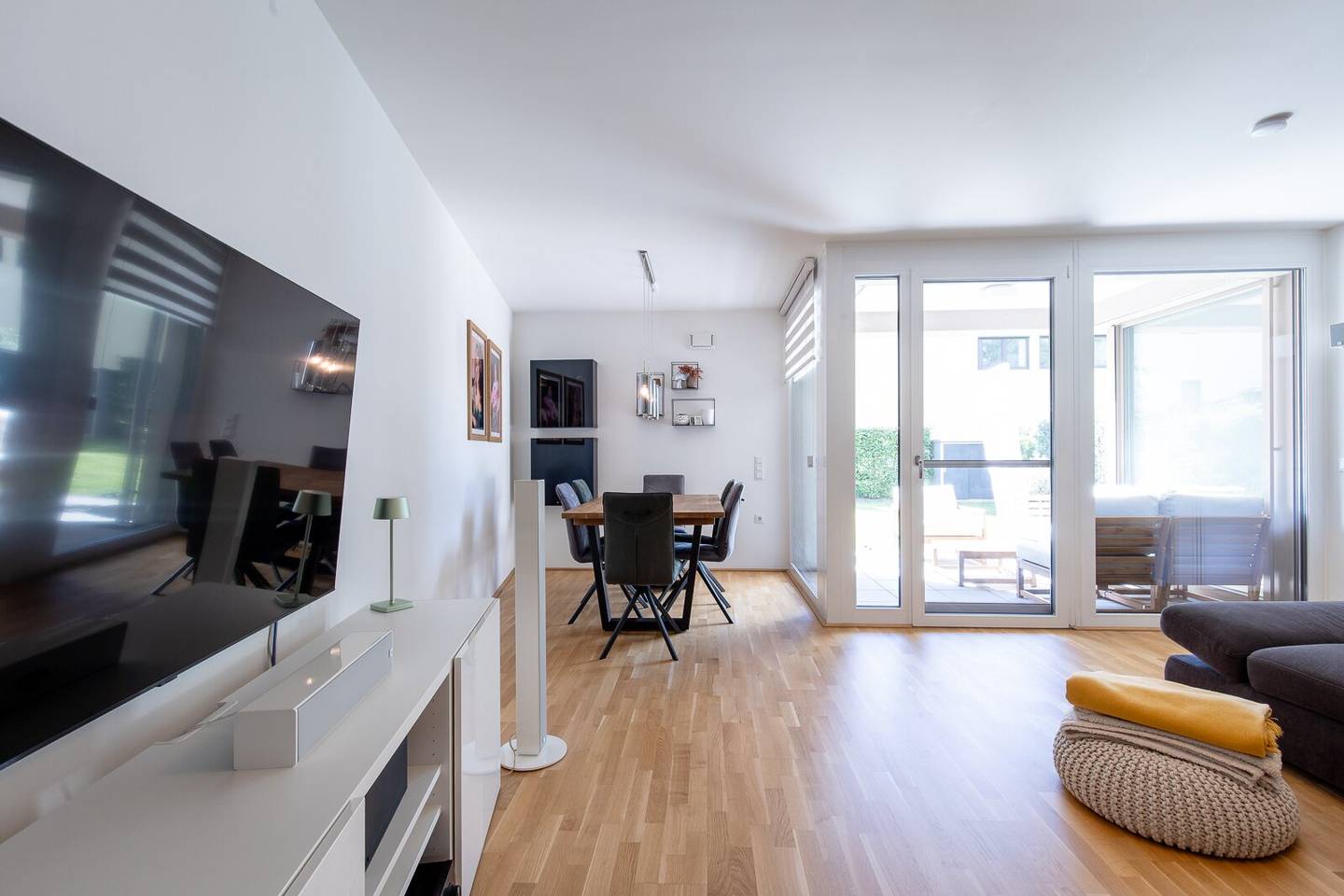 Barrierefreie 2-Zimmer-Wohnung mit Garten