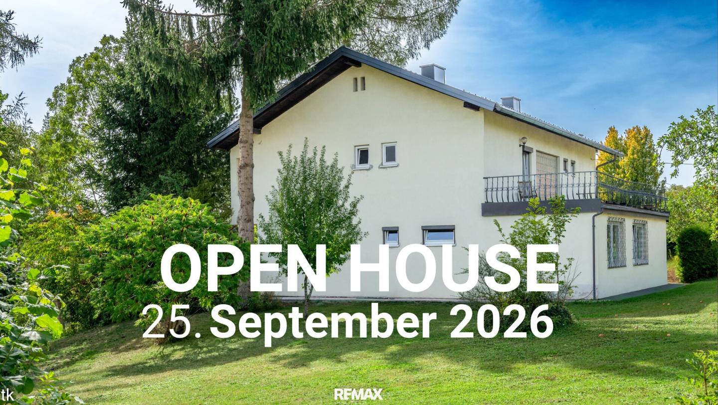 Lots of space for your ideas – spacious residential house on expansive plot