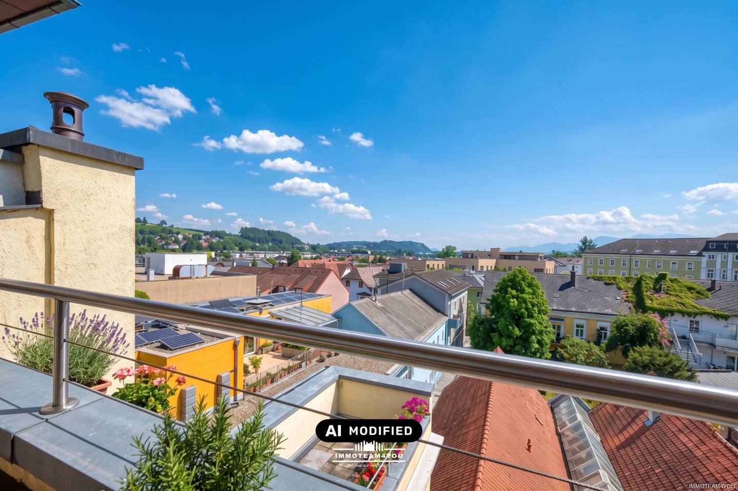 Barrierefreie Wohnung am Stadtplatz mit Südsterrasse