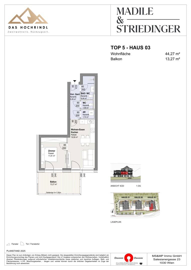 Das Hochrindl - Residential complex with panoramic view and second home permit
