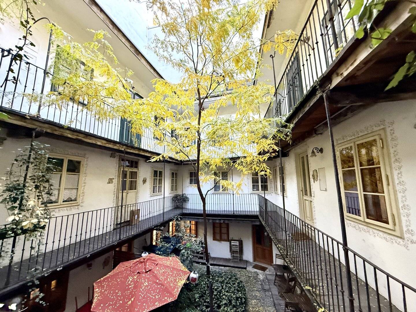 Historic Tenement House Near Volkstheater for Sale