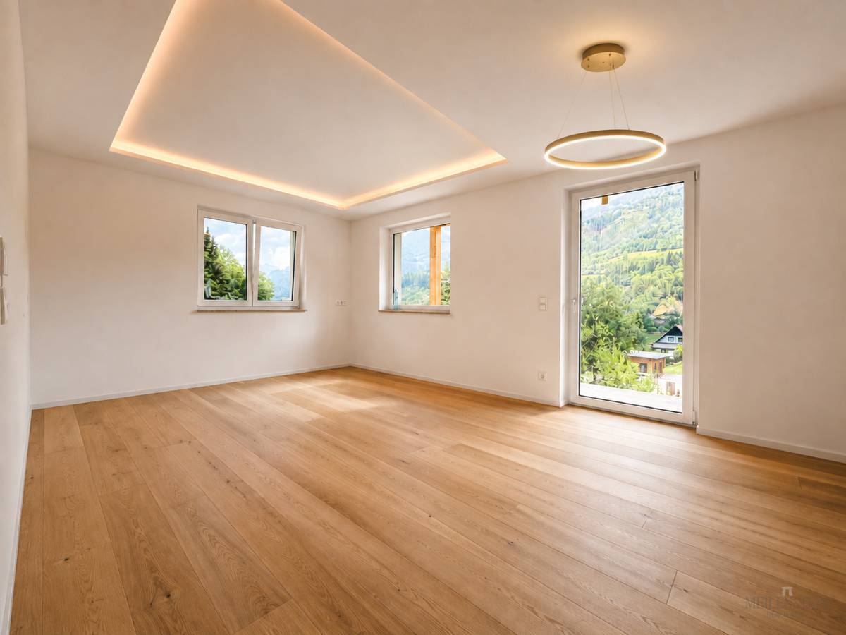 Erstbezug Dachgeschosswohnung mit großzügiger Terrasse und Bergblick