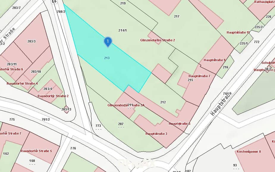 Attractive building plot in the center of Leopoldsdorf im Marchfeld
